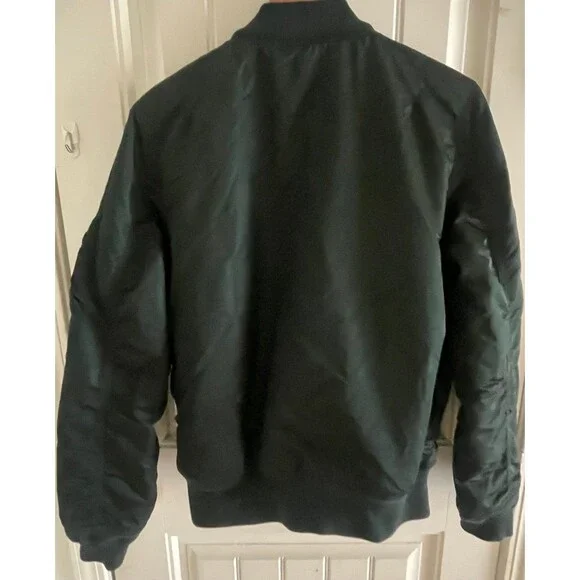 Alpha Industries Bomber Jacket Men’s Size M Green